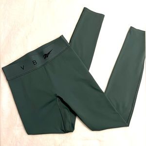 Reebok x Victoria Beckham Logo Performance Legging, Size Small, Chalk Green